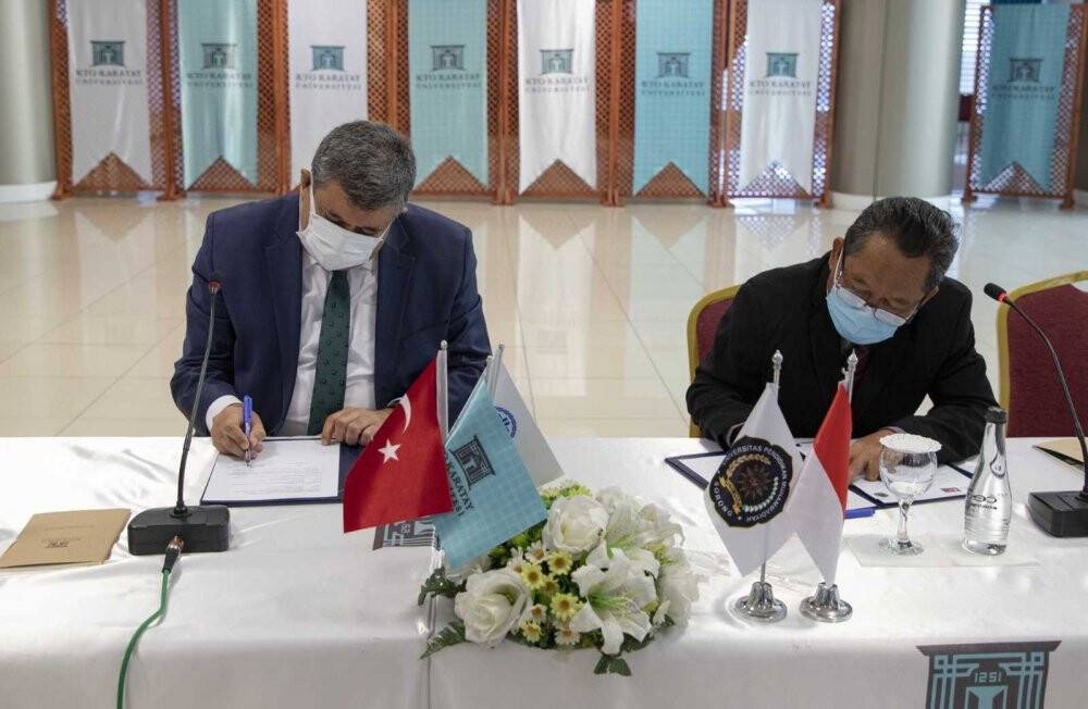 KTO Karatay Üniversitesi ile Endonezya Muhammadiyah Sorong Üniversitesi arasında işbirliği