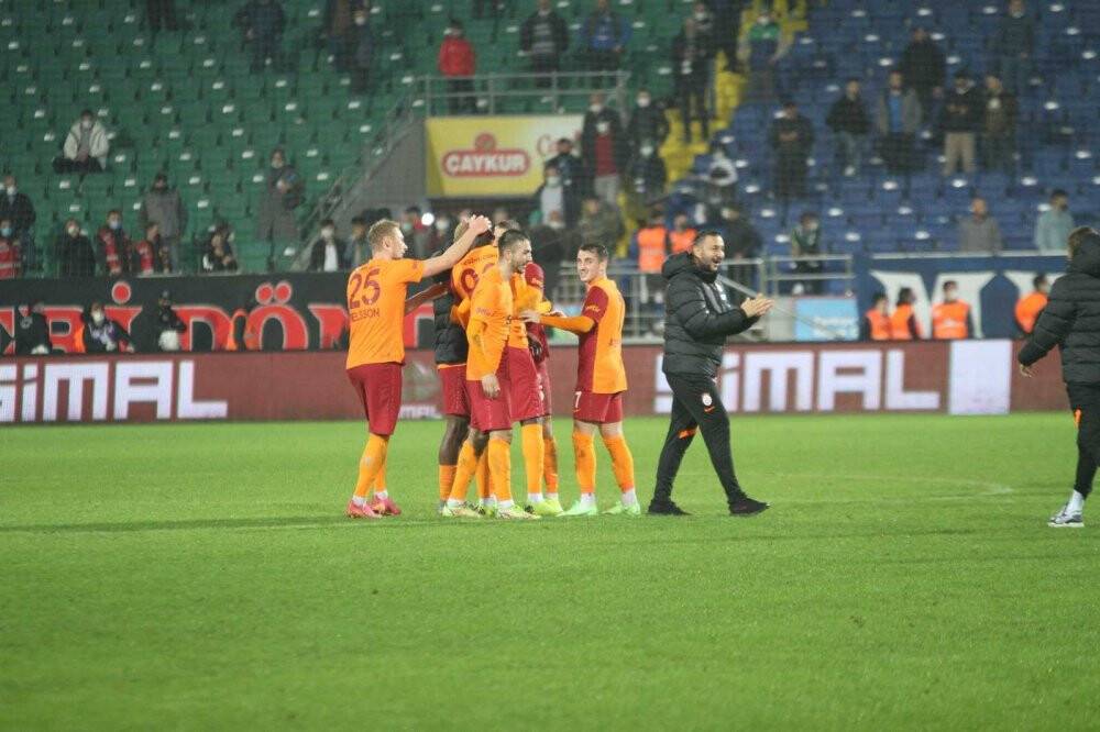 Süper Lig: Çaykur Rizespor: 2 - Galatasaray: 3 (Maç sonucu)