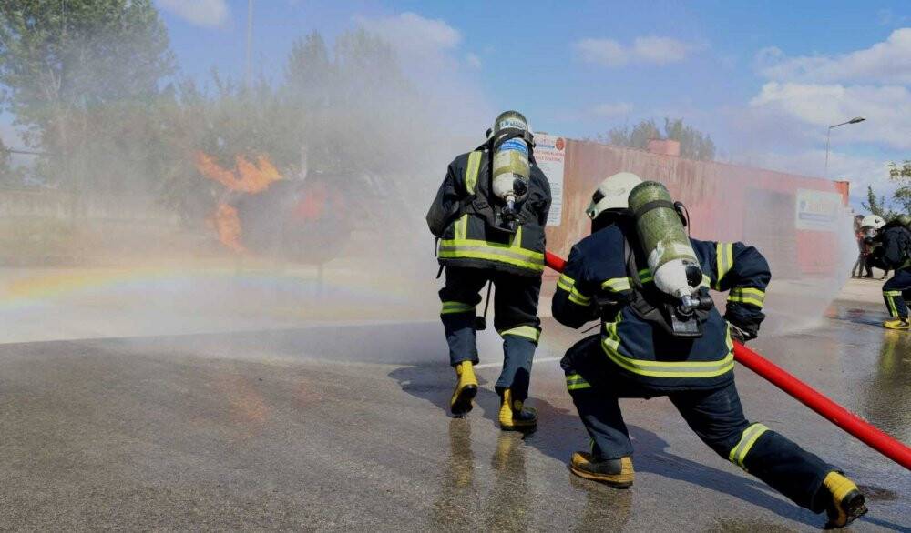 Tatbikat gerçeği aratmadı