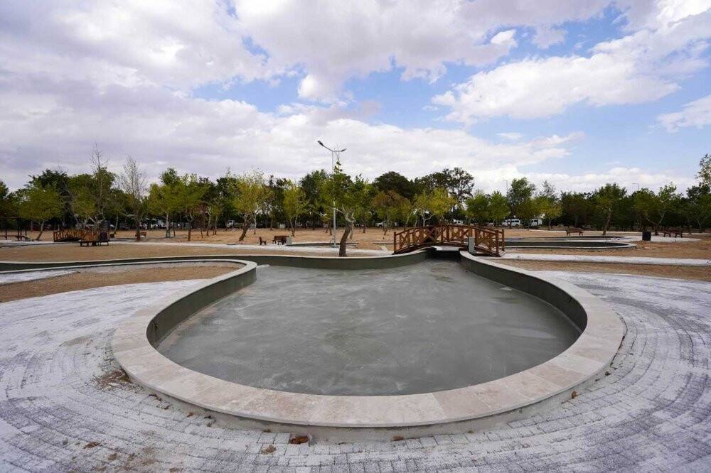 Selçuklu’da Merve Mercan Parkı tamamlanıyor