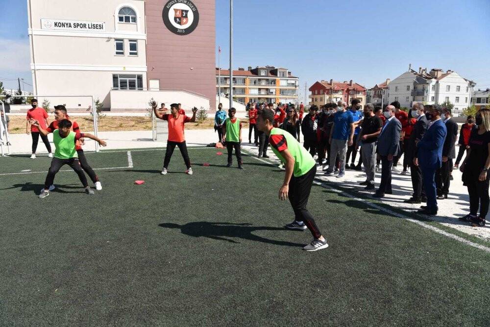 Selçuklu Belediyesinden spor lisesine kapalı spor salonu