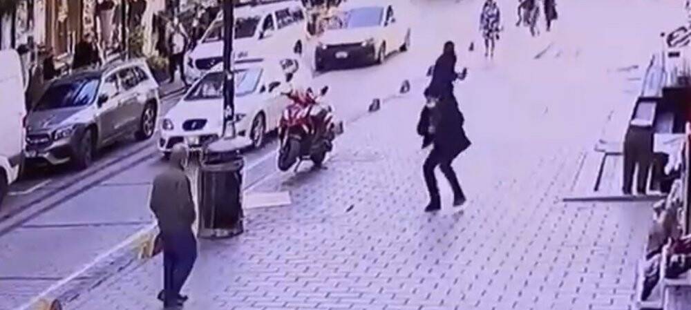 Fatih’te 3 milyon dolarlık gasp girişimi kamerada