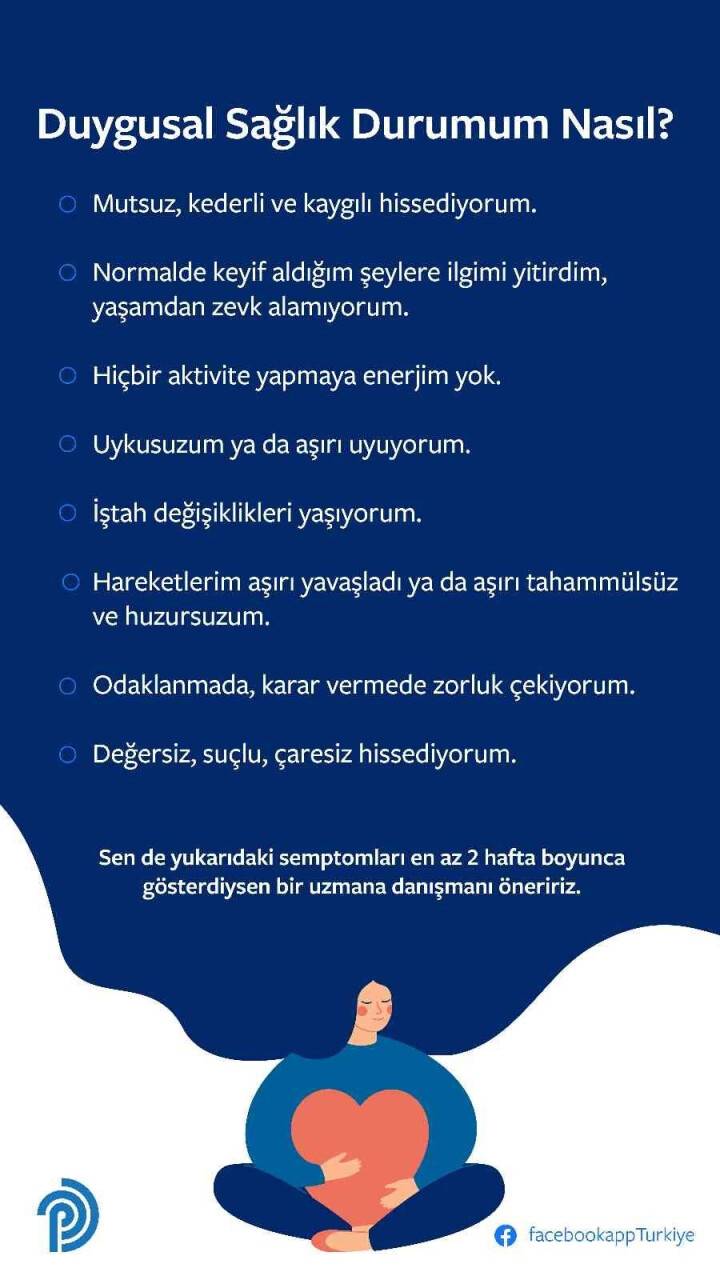 Facebook ruhsal sağlık farkındalığının artmasını hedefliyor