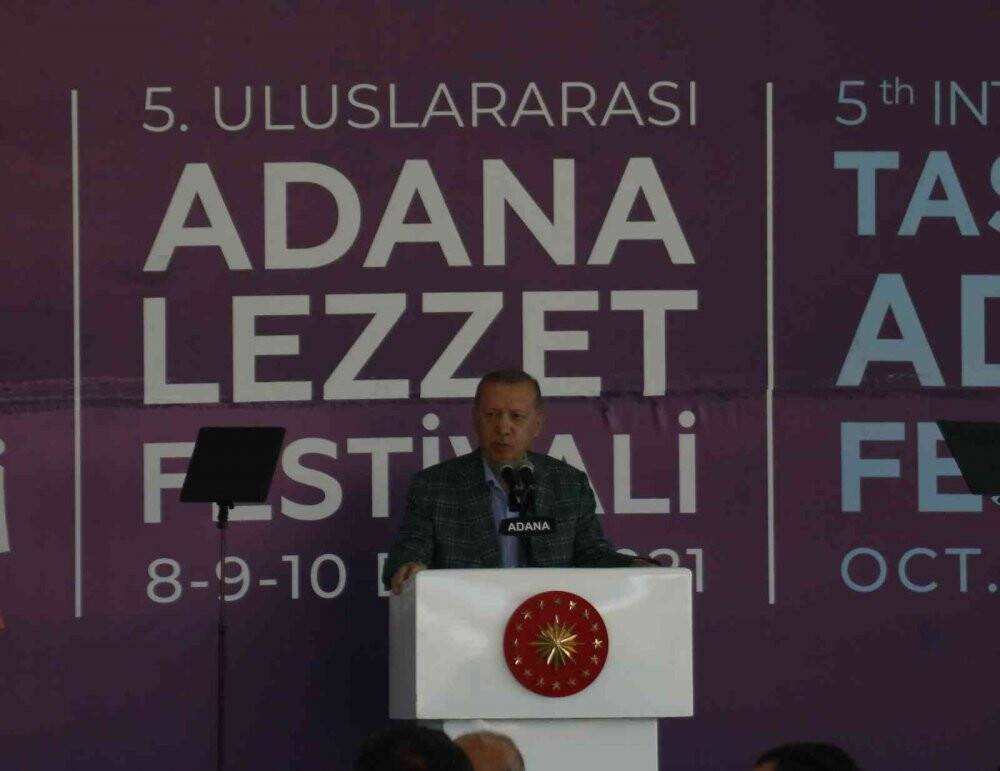 Adana Kebabının ateşini Cumhurbaşkanı Erdoğan yaktı
