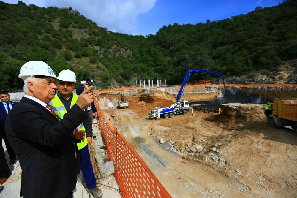 Bodrum arıtma tesisinin yüzde 60’ı tamamlandı