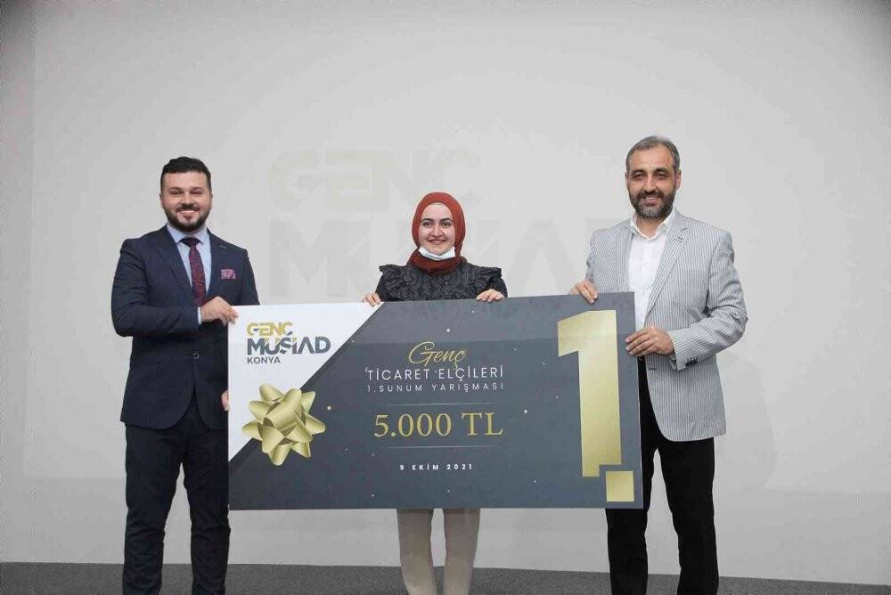 “Genç Ticaret Elçileri” ödüllerini aldı