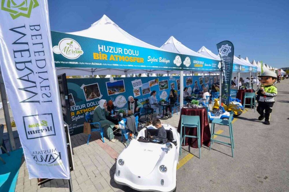 Kafe Meram festivalde ilgi gördü