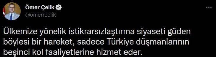 AK Parti Sözcüsü Çelik: Siyasi cinayet spekülasyonları ilkesiz ve utanç verici bir sorumsuzluktur