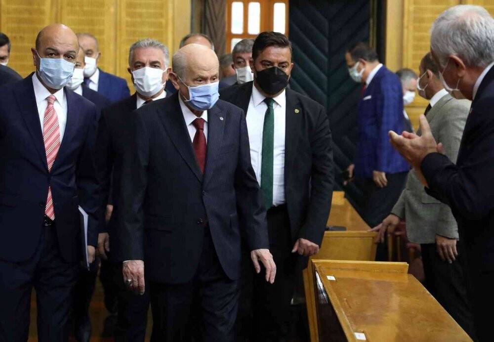 ı Bahçeli: “Kılıçdaroğlu, ‘onlar bize mi saldıracaklar’ dediğin PKK/YPG’li şerefsizler vatan evlatlarının kanına girmişlerdir”