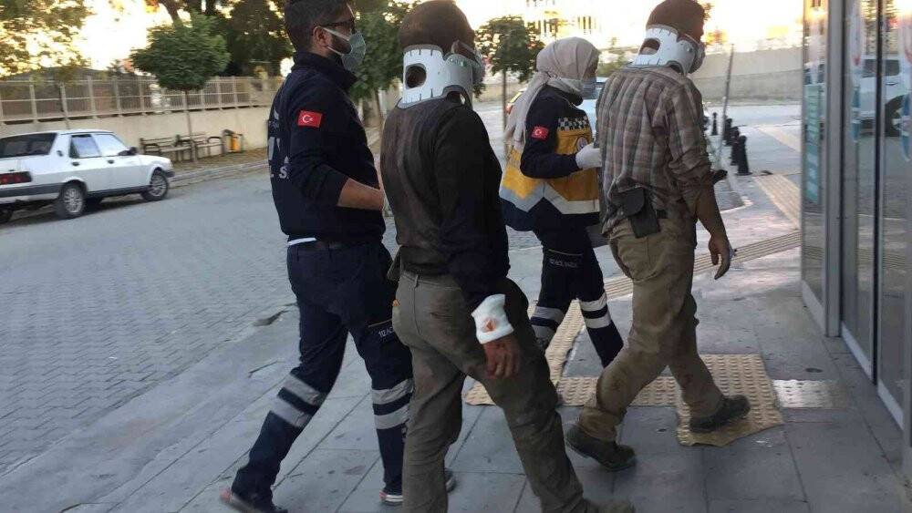 Konya'da kaza! Kamyonet şarampole devrildi