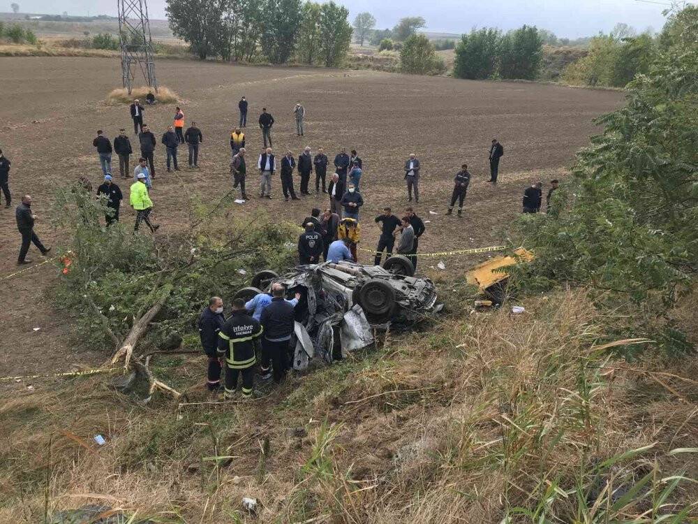 Tekirdağ’da feci kaza: 3 ölü