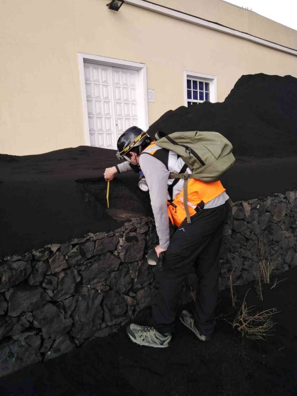 La Palma Adası’nda külden tepeler oluştu