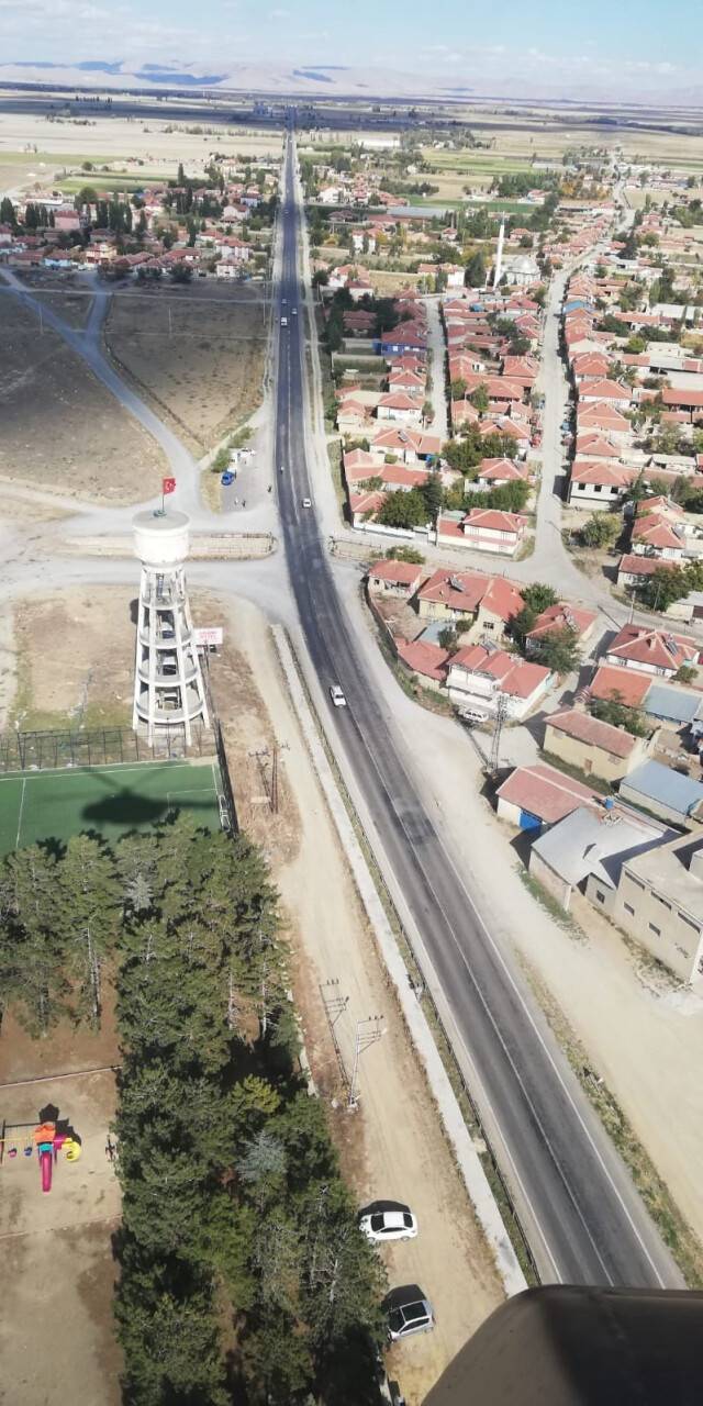 Jandarmadan havadan trafik ve asayiş denetimi