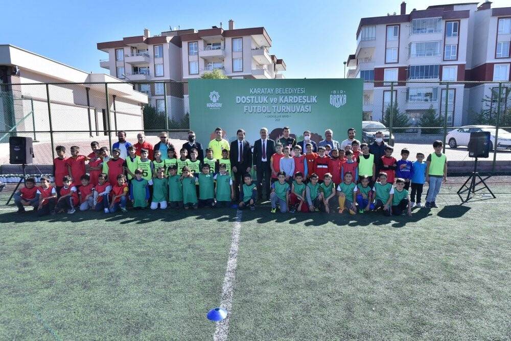 Karatay Belediyesinden “ilkokullar arası dostluk ve kardeşlik futbol turnuvası”