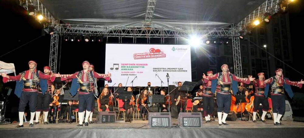 Ankara’nın başkent oluşunun 98. yıl dönümü festival havasında kutlandı