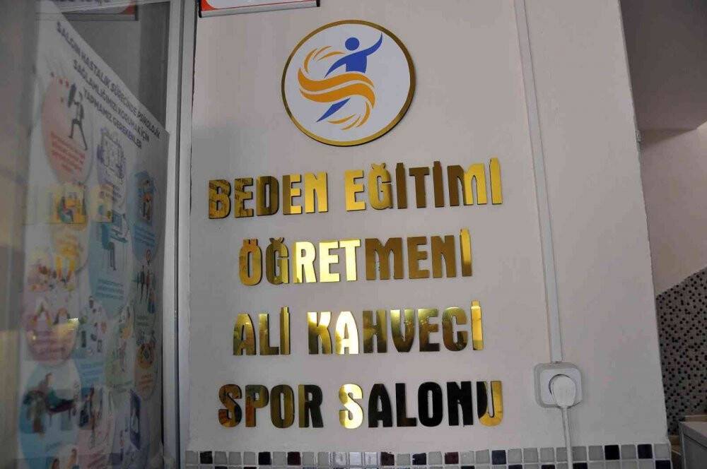 Vefat eden öğretmenin ismi spor salonunda yaşatılacak