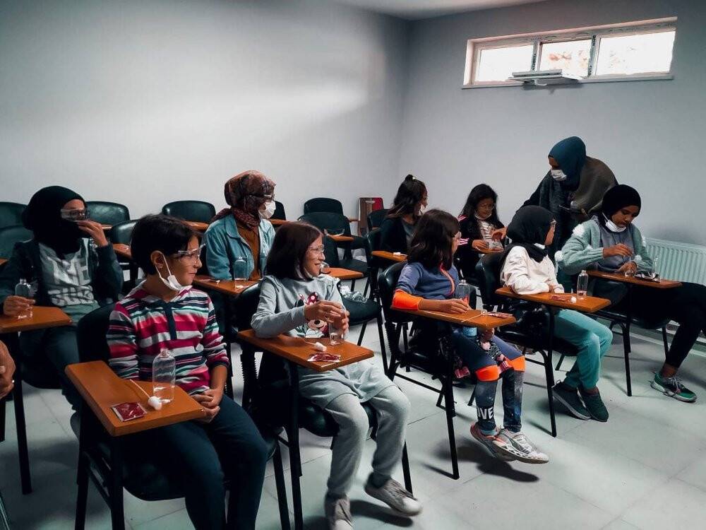 Başkan Altay Anne-Kız Kampına katılan ailelere teşekkür etti