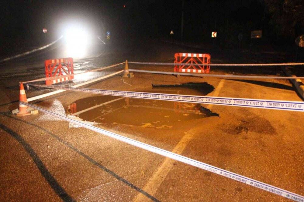Bodrum’da isale hattı yine patladı