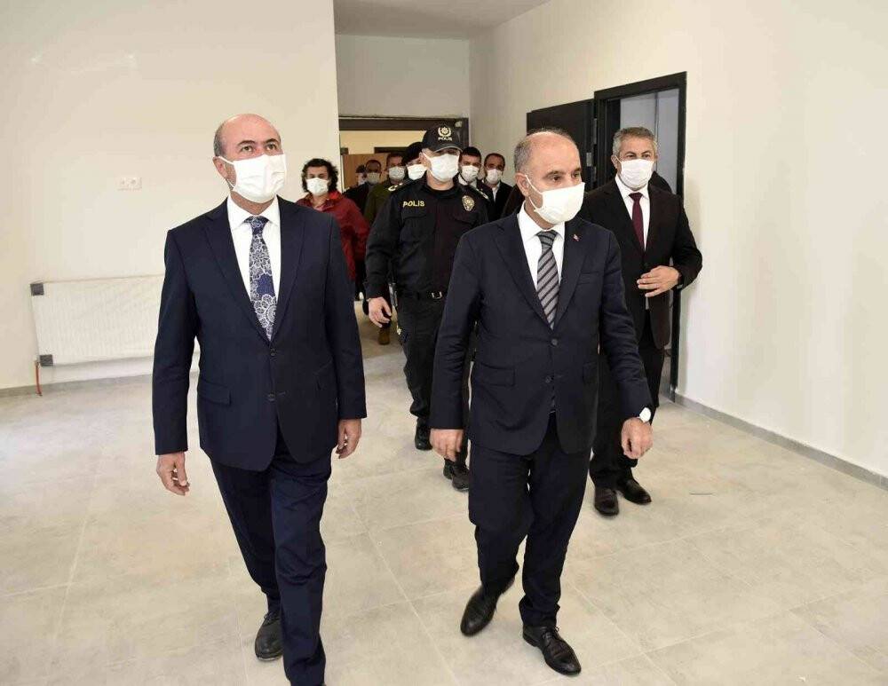 Emniyet Genel Müdürü Aktaş Yazır Polis Karakolunu inceledi