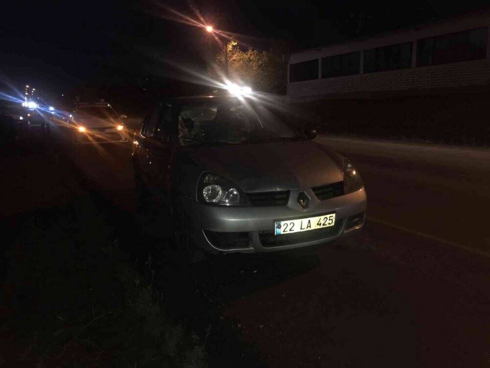 Otomobilin çarptığı yaya ağır yaralandı
