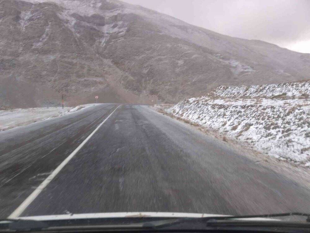 Van’da kar yağışı