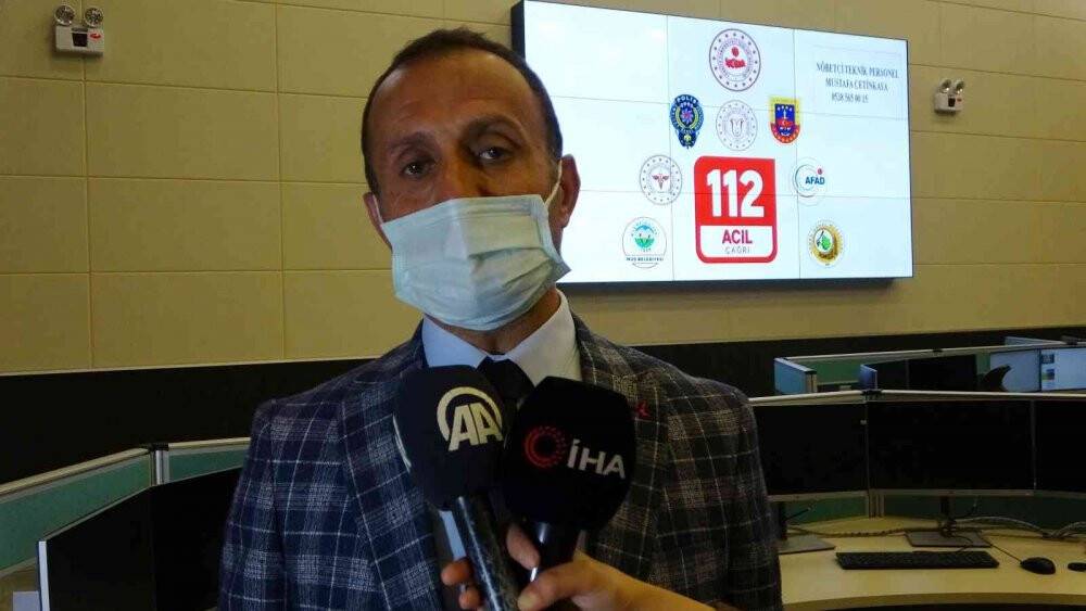 112’ye “Muhabbet kuşum öldü beni teselli edin” çağrısı