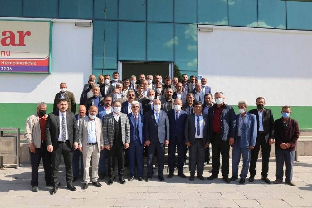 Başkan Oprukçu ve Kaymakam Çakıcı muhtarlarla bir araya geldi
