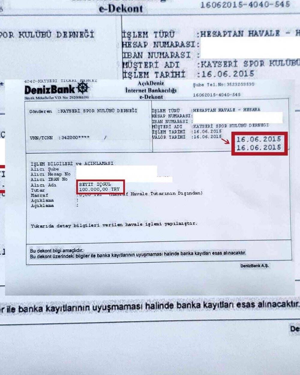 Kayserispor'dan Seyit İçgül hakkında zehir zemberek açıklama