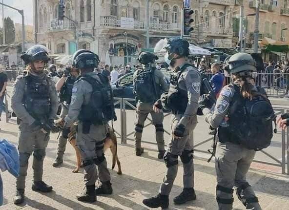 Kudüs’te İsrail güçlerinin sert müdahalesinde yaralanan Filistinli sayısı 60’a yükseldi