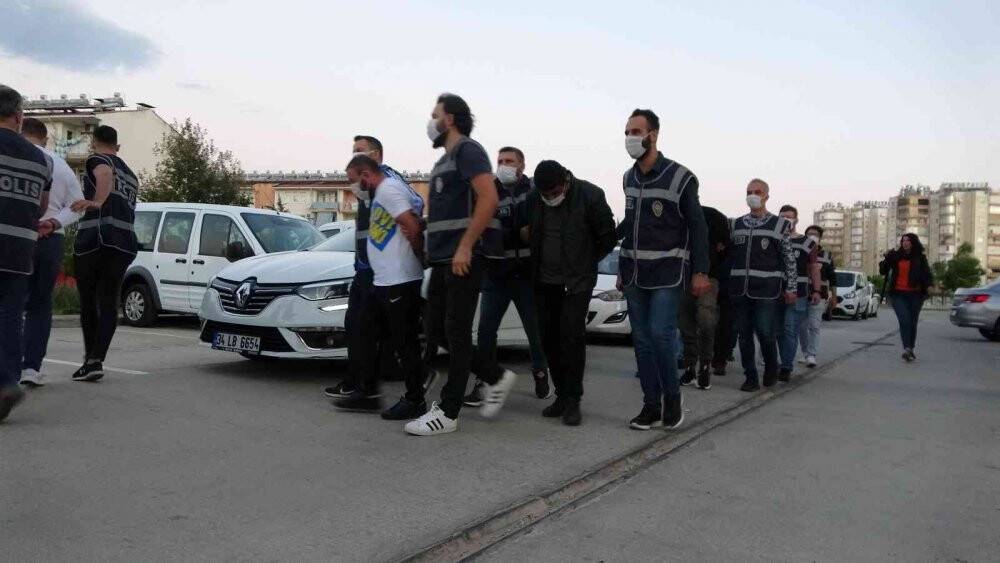 Suç örgütü çökertildi: 14 gözaltı