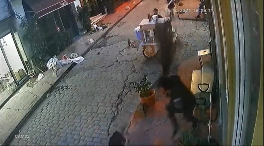 Akıl almaz olay kamerada