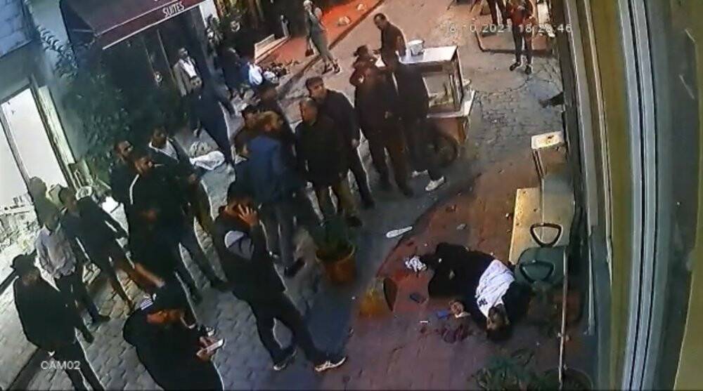 Akıl almaz olay kamerada
