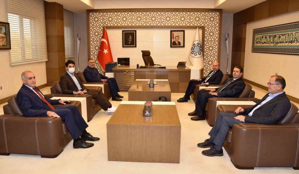 Kardeş şehir Beit Hanoun’dan Selçuklu Belediyesi’ne ziyaret