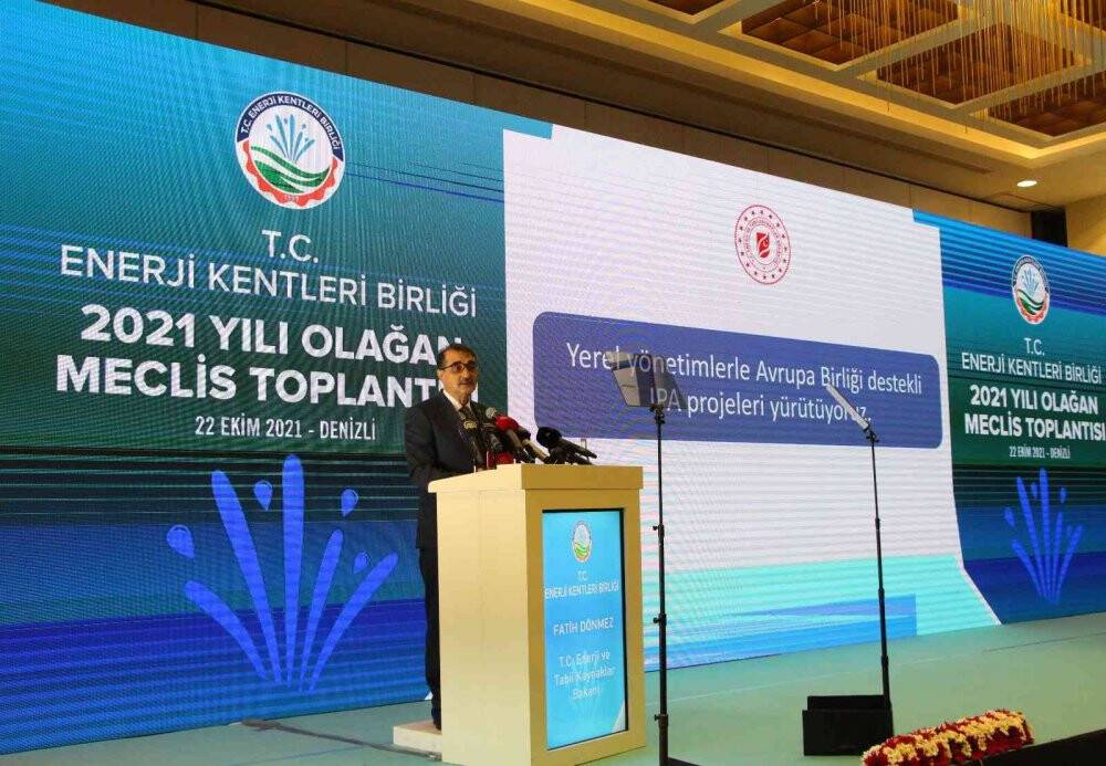 Bakan Dönmez: Yer altı doğal gaz depolarımızın 4'te 3'ünü doldurduk