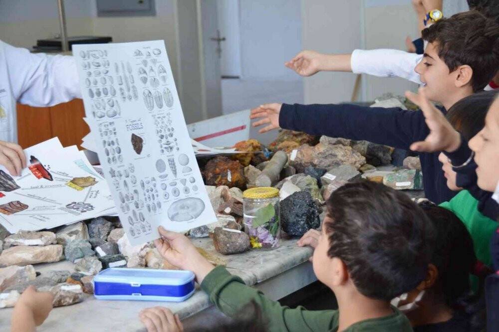 Mineraller, kayaçlar, ve fosillerin gizemi