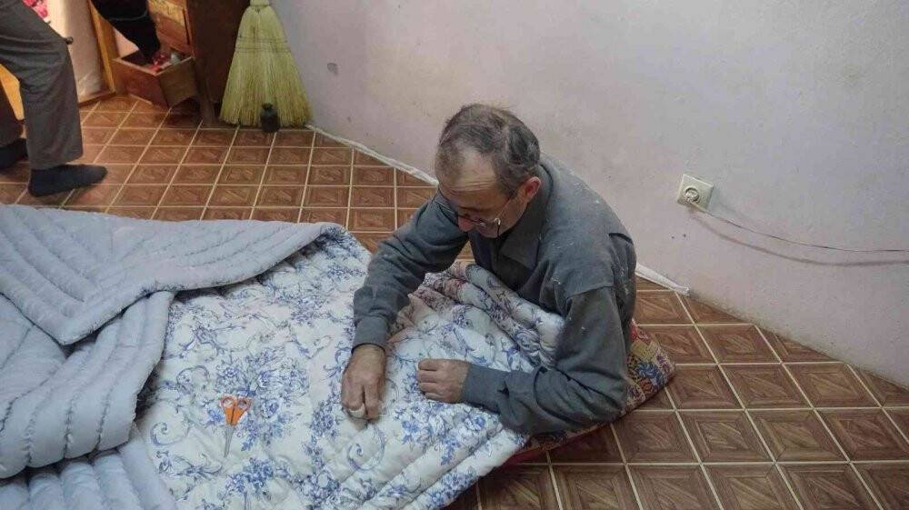 Havalar soğudu, el yapımı yorganlara ilgi arttı