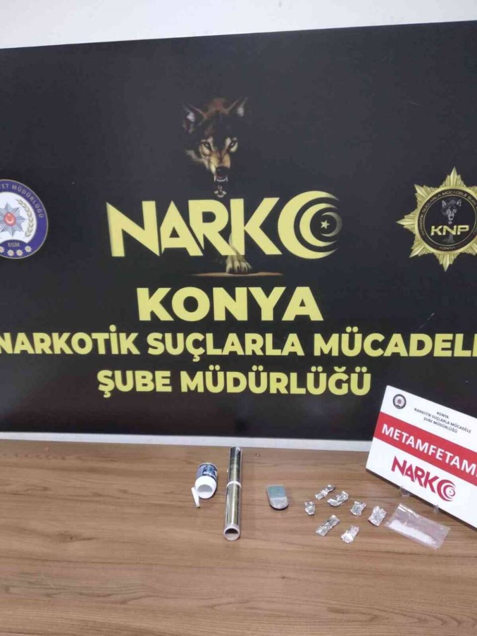 Konya’da uyuşturucu operasyonu: 6 gözaltı