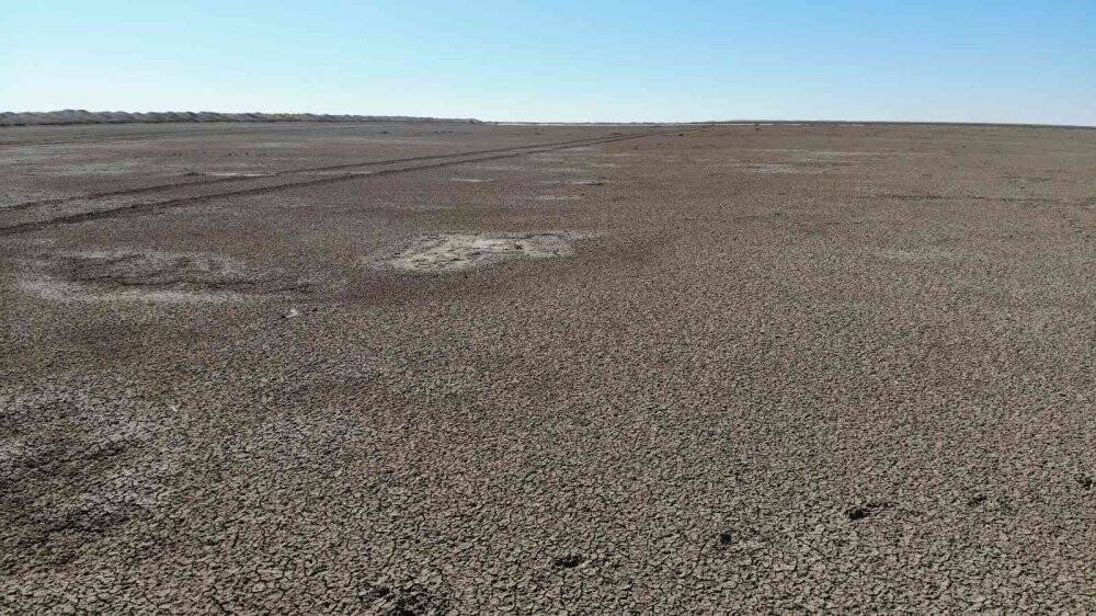 Tuz Gölü küçülmeye devam ediyor