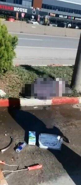 Akaryakıt istasyonundaki feci kaza kamerada