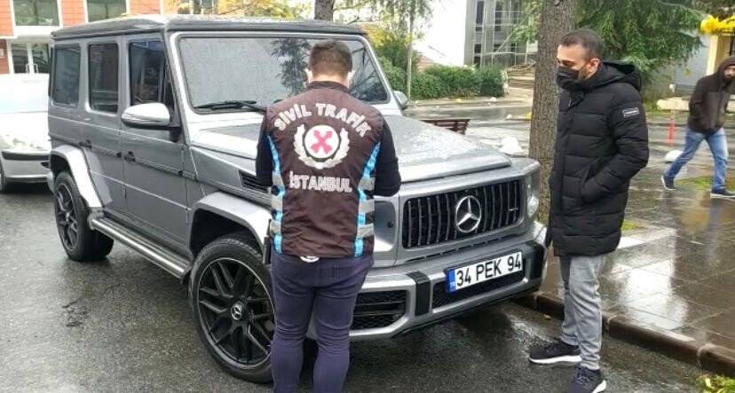 Düğün konvoyuyla trafiği kapatan sürücülere para cezası