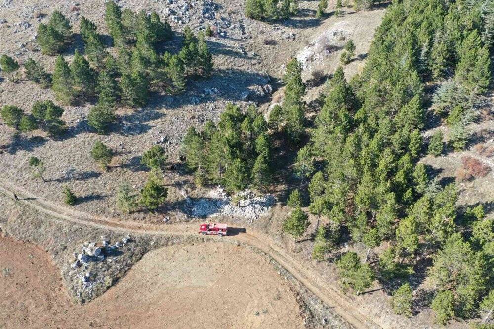 Kaybolan küçükbaşlar drone ile bulundu