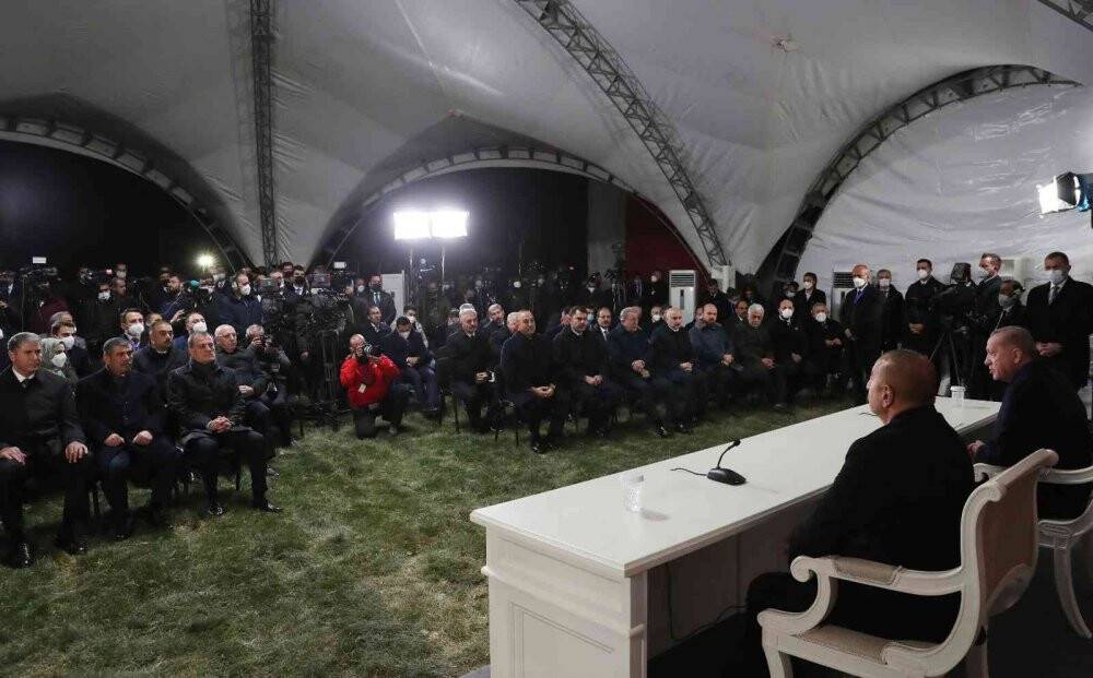 Cumhurbaşkanı Erdoğan: Kalıcı barış için ortam bugün hiç olmadığı kadar elverişli