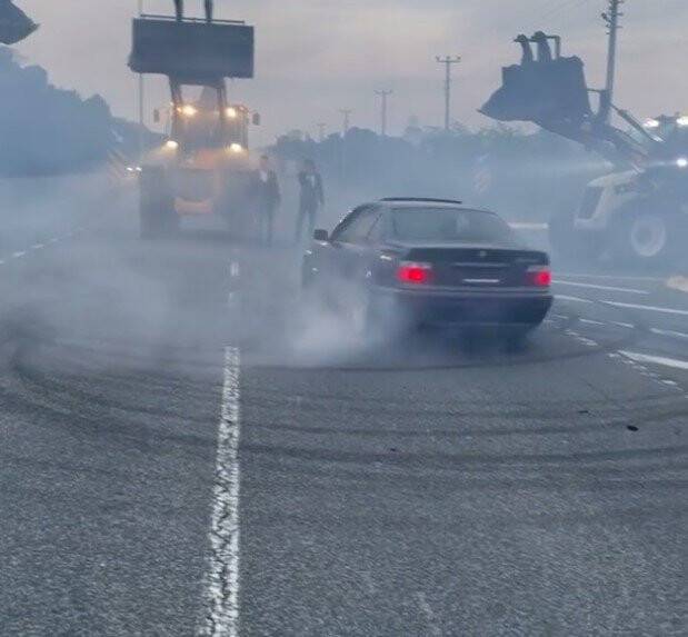 Kepçelerin arasında drift yapmak pahalıya patladı