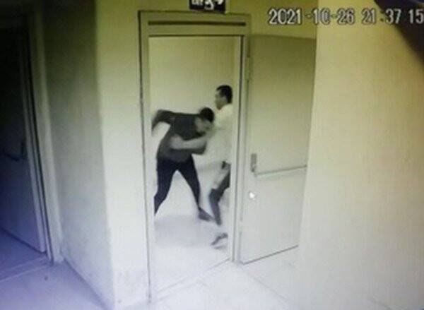 'Arabam çizildi, niye bakmadın' cinayeti güvenlik kamerasında