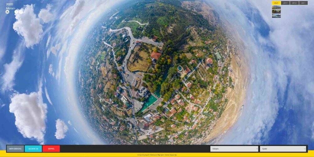Konya dijital ortamda 360 derecelik sanal turla yeniden keşfediliyor