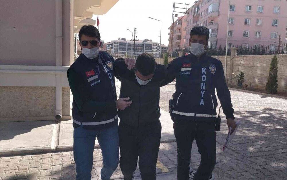 Konya'da arabası çizildi diye kapıcıyı öldüren zanlı tutuklandı