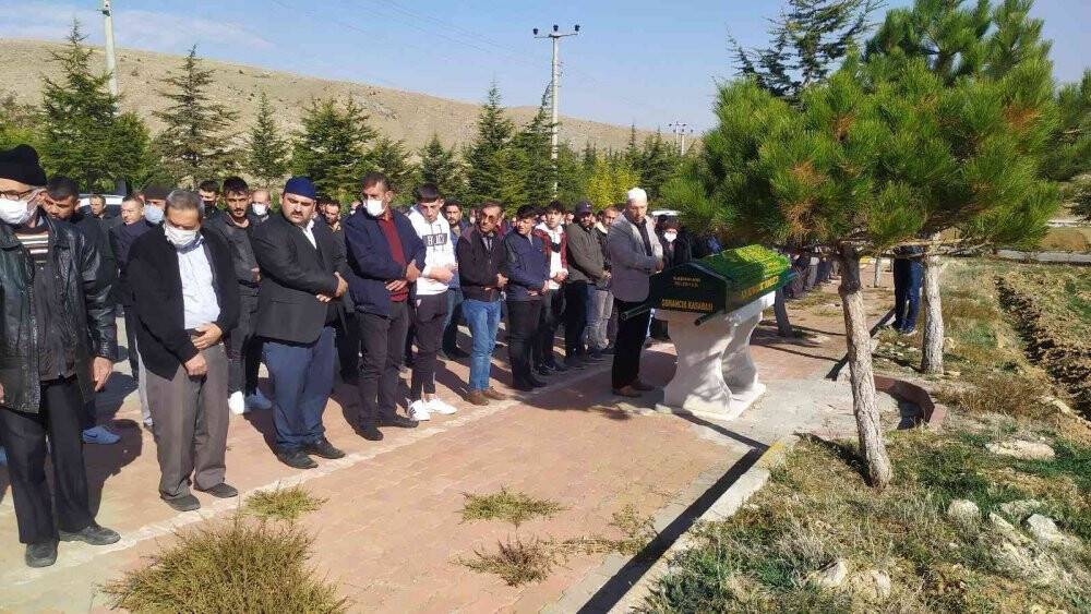 Konya’da öldürülen apartman görevlisi son yolculuğuna uğurlandı