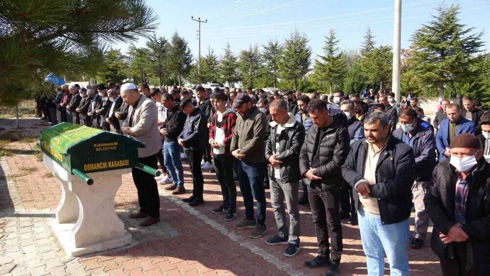 Konya’da öldürülen apartman görevlisi son yolculuğuna uğurlandı