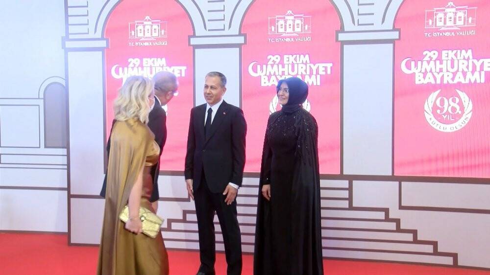 Çırağan Sarayı’nda 29 Ekim Cumhuriyet Bayramı resepsiyonu