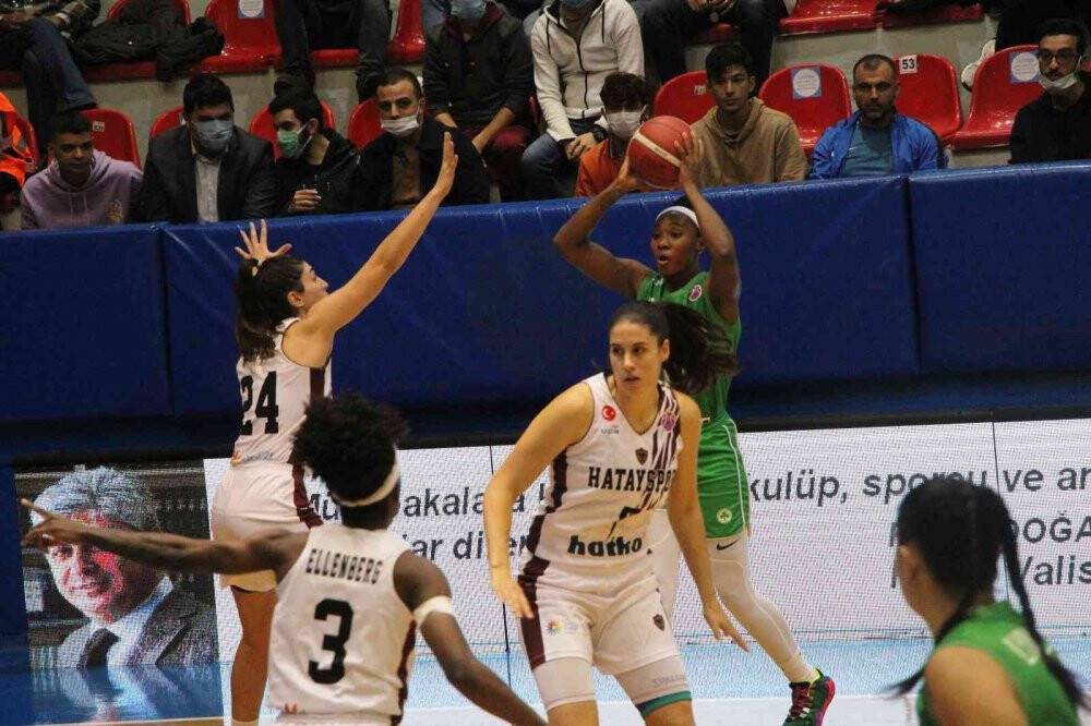 FIBA Kadınlar Avrupa Kupası: Hatayspor: 87 - Panathinaikos: 56